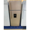 Refrigerador con congelador superior de doble puerta con dispensador de agua